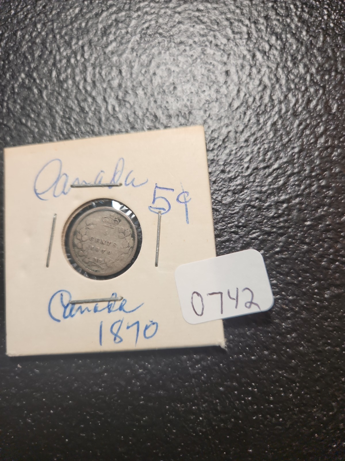 1870 CANADA 5C #0742