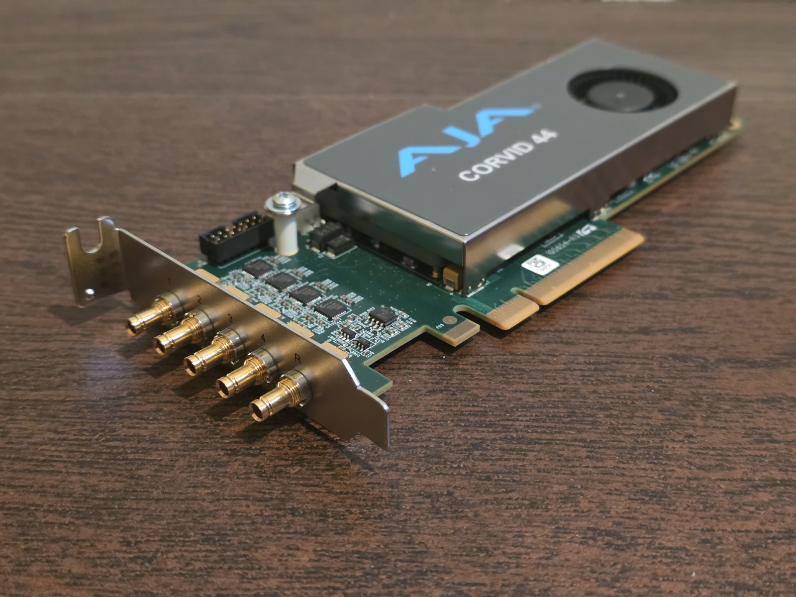 Aja Corvid 44 CRV44-S-NC1 Low-Profile 8-Lane PCIe Video Capture Card