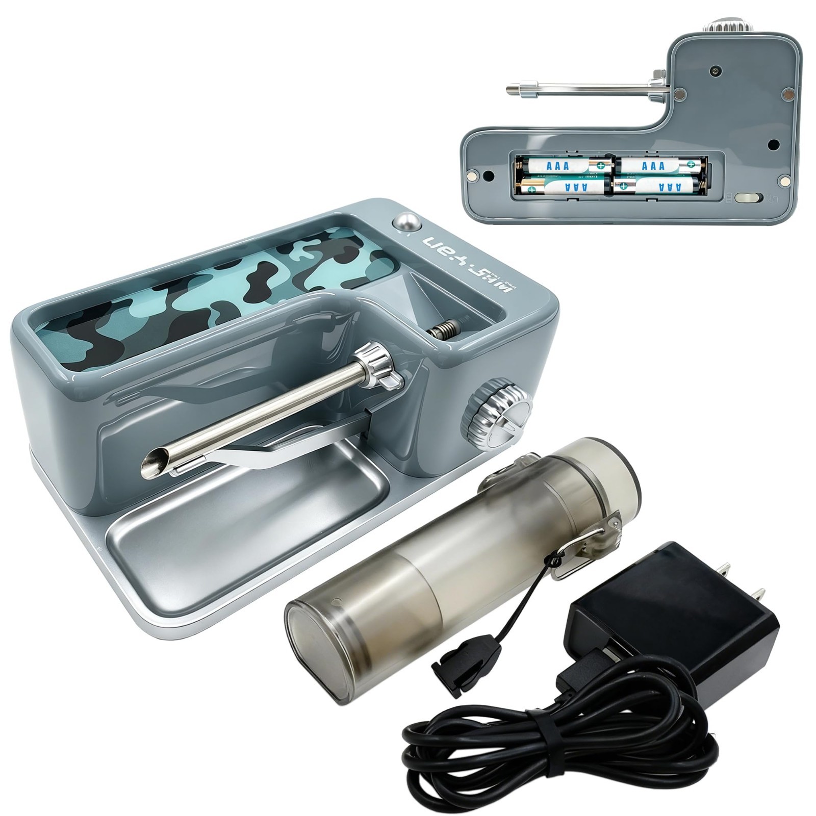 Automatic Electric Cigarette Rolling Machine - King Size & 1¼, Adjustable Firmne