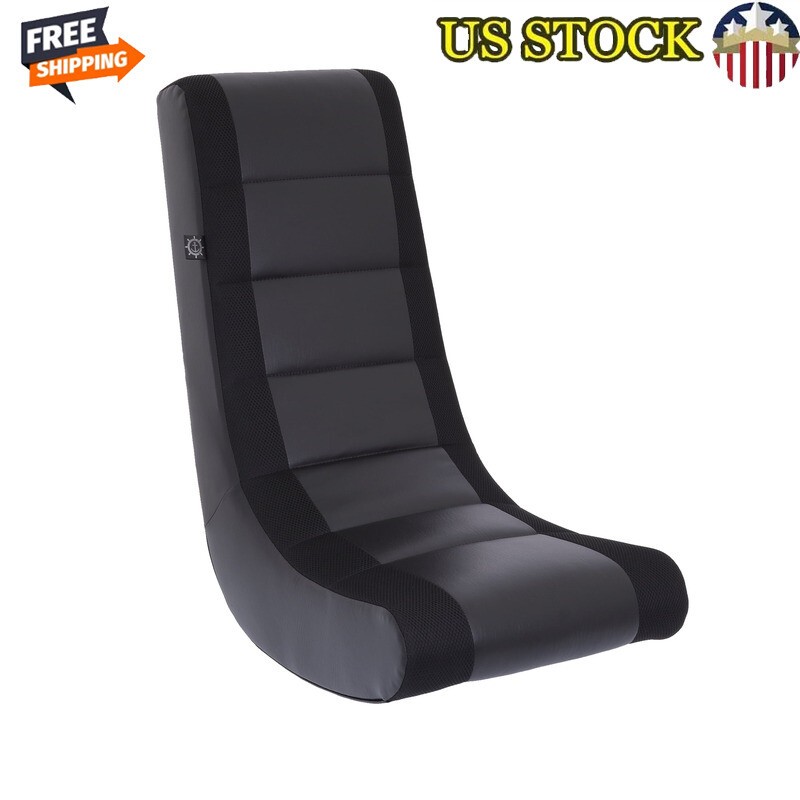 Ergonomic Gaming Chair Video Rocker Durable Faux Leather Kids Teens New