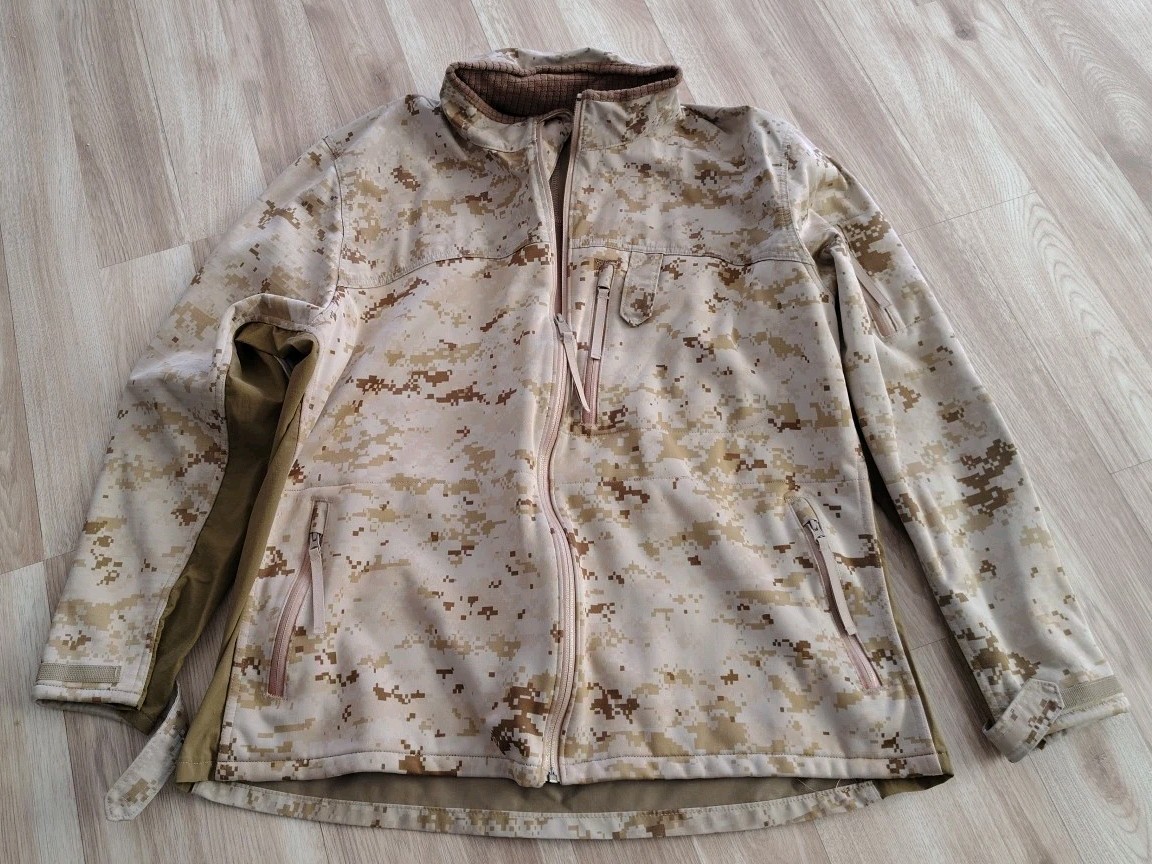 USMC Apecs Cdj 180s Cold Weather Desert Marpat Combat Jacket Seal - XL