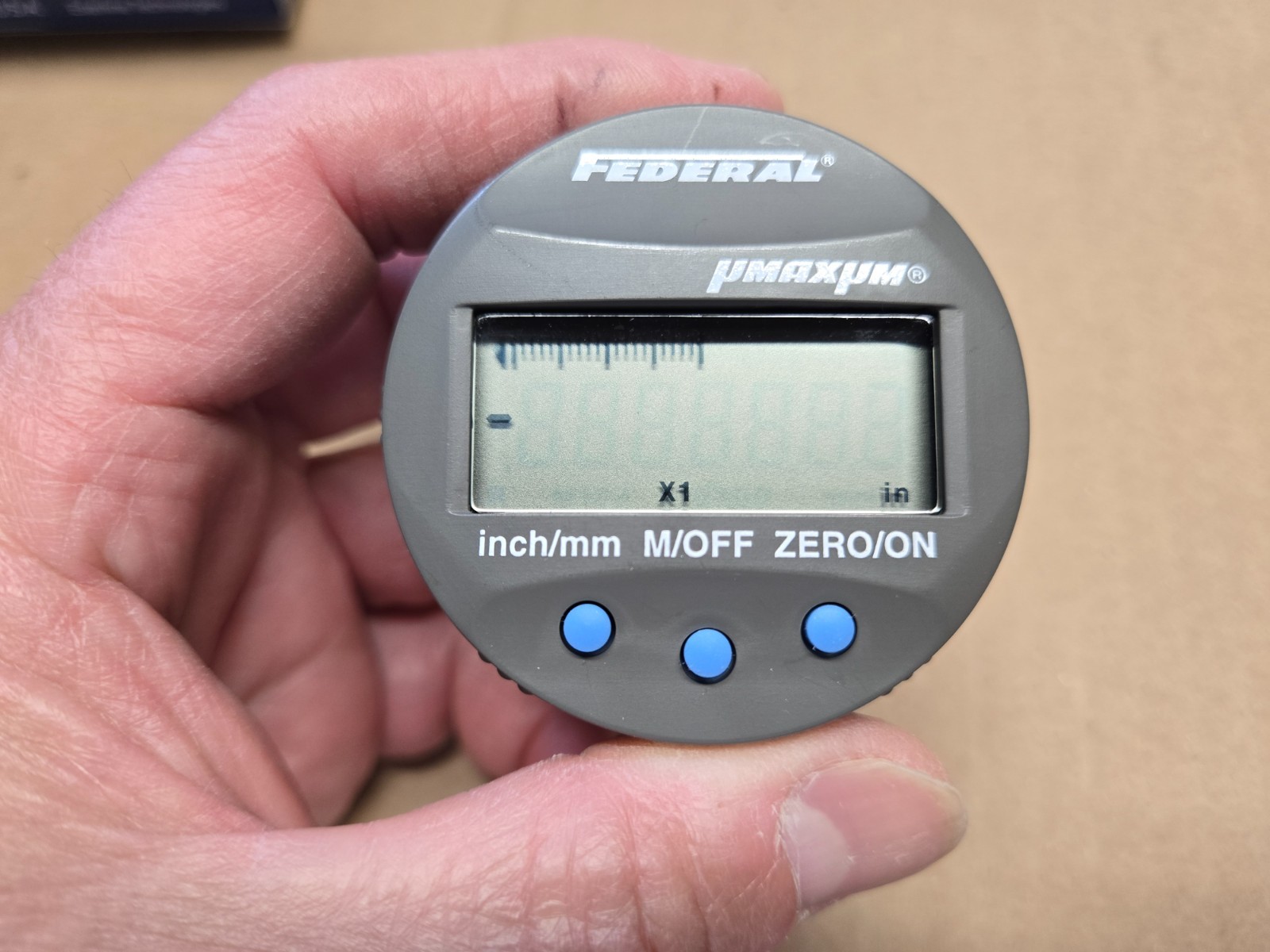 FEDERAL UMAXUM EDI-20102 DIGITAL DIAL INDICATOR