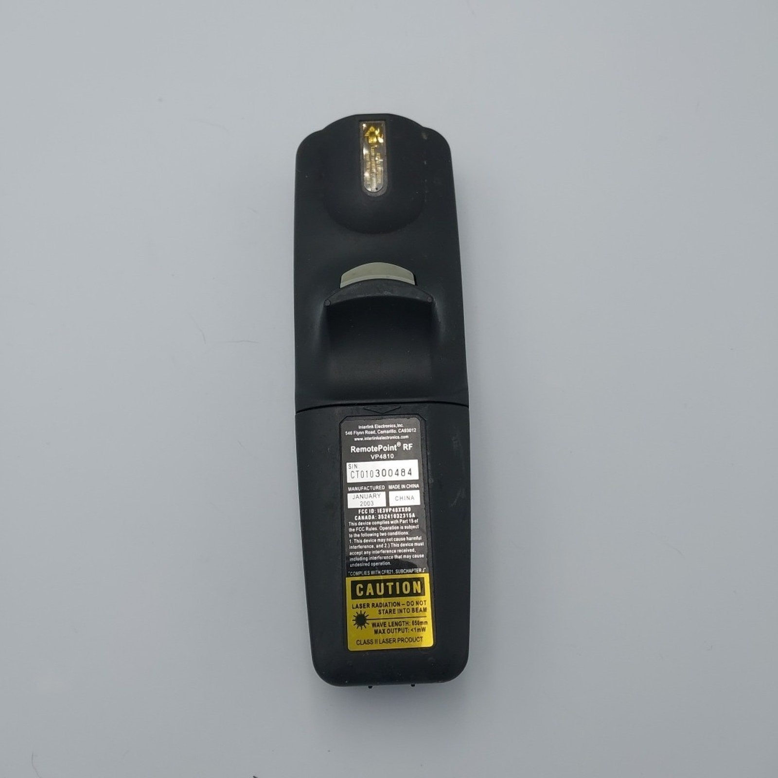 Interlink Electronics VP4810 Interactive RF Software Included Laser Pointer