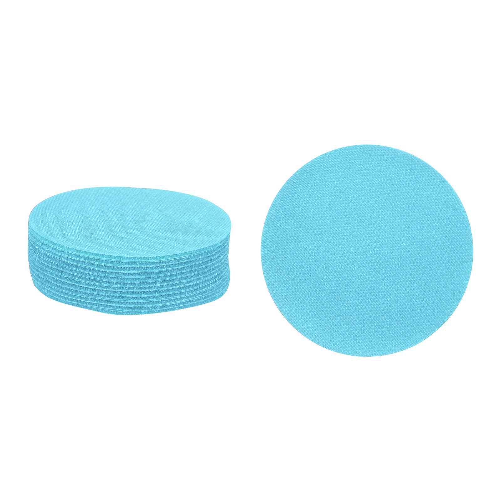 24Pcs Carpet Spot Markers Floor Circle Dots for Classroom Light Blue