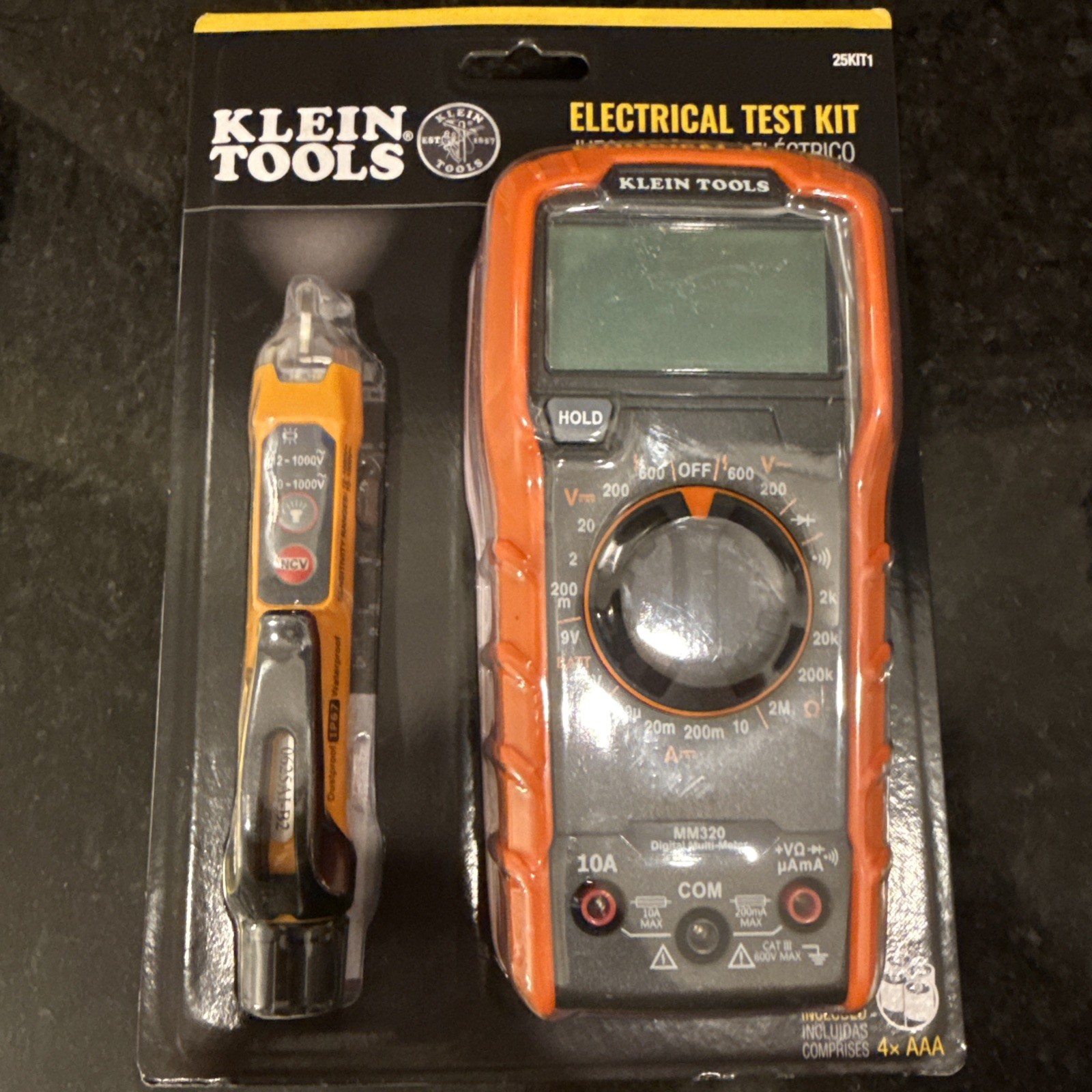 Klein Tools Digital Multimeter and Non-Contact Voltage Tester Set MM320