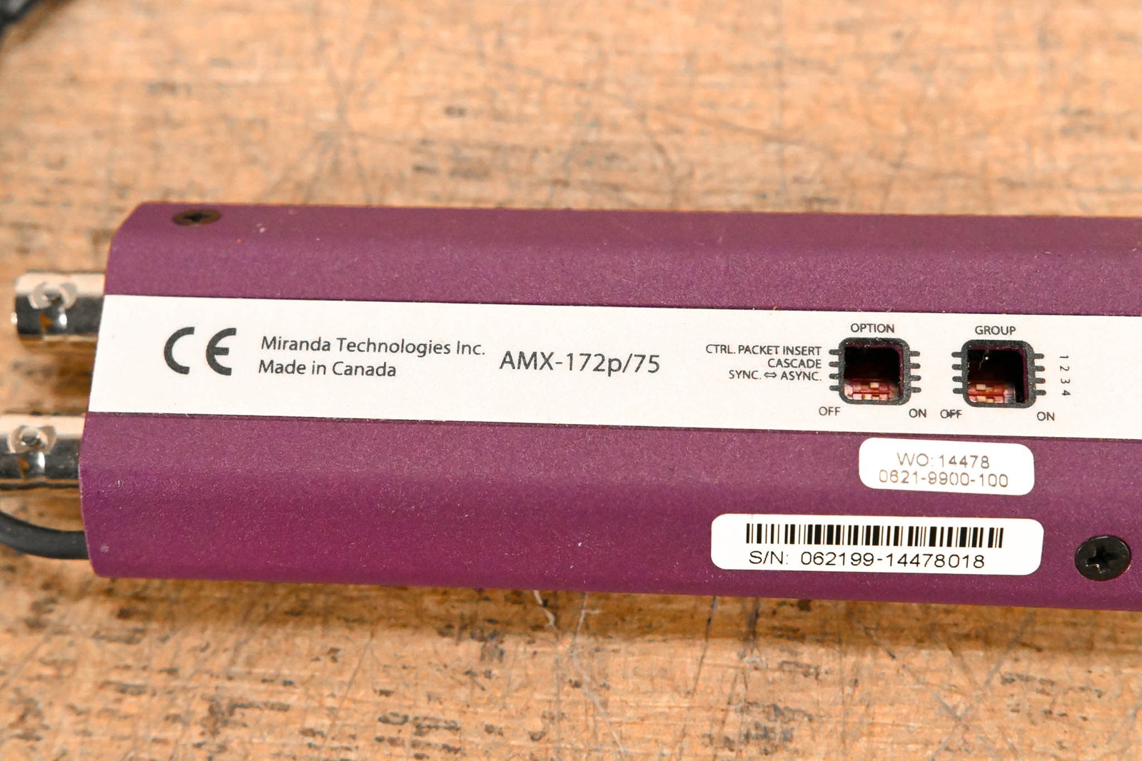 Miranda picoLink AMX-172p/75 Audio Multiplexer (NO PSU) CG003A7