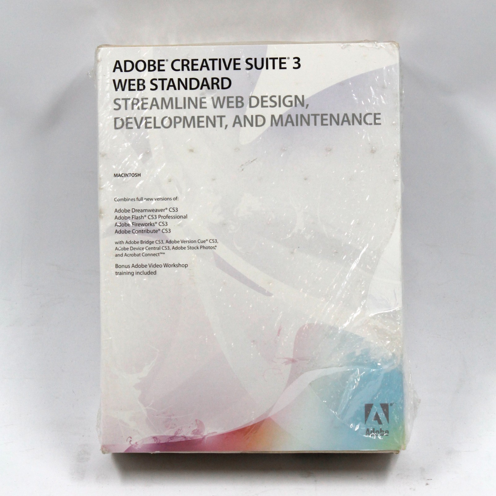 Adobe Creative Suite 3 Cs3 Web Standard Streamline Web Design - For Macintosh