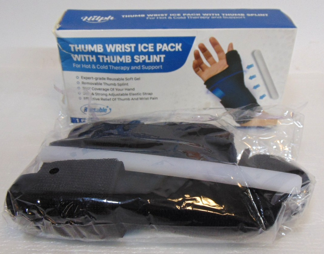 Thumb Wrist Ice Pack Thumb Splint Thumb Hand Hot Cold Soft Gel Pain Relief Hilph