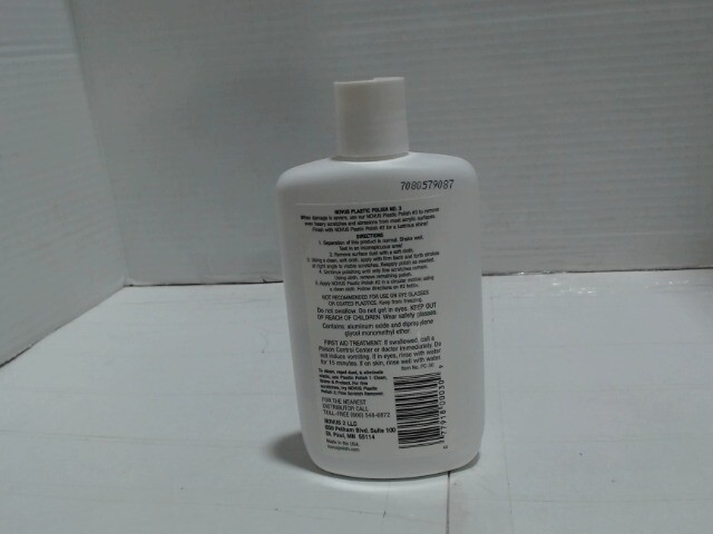 NOVUS 7082 | Heavy Scratch Remover #3 | 8 Ounce Bottle