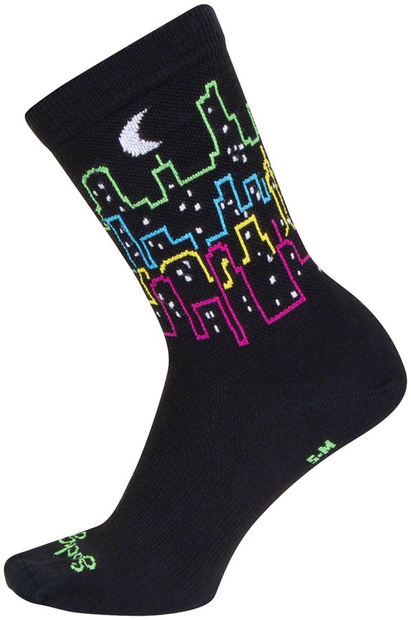 SockGuy After Hours Crew Socks - 6", Small/Medium