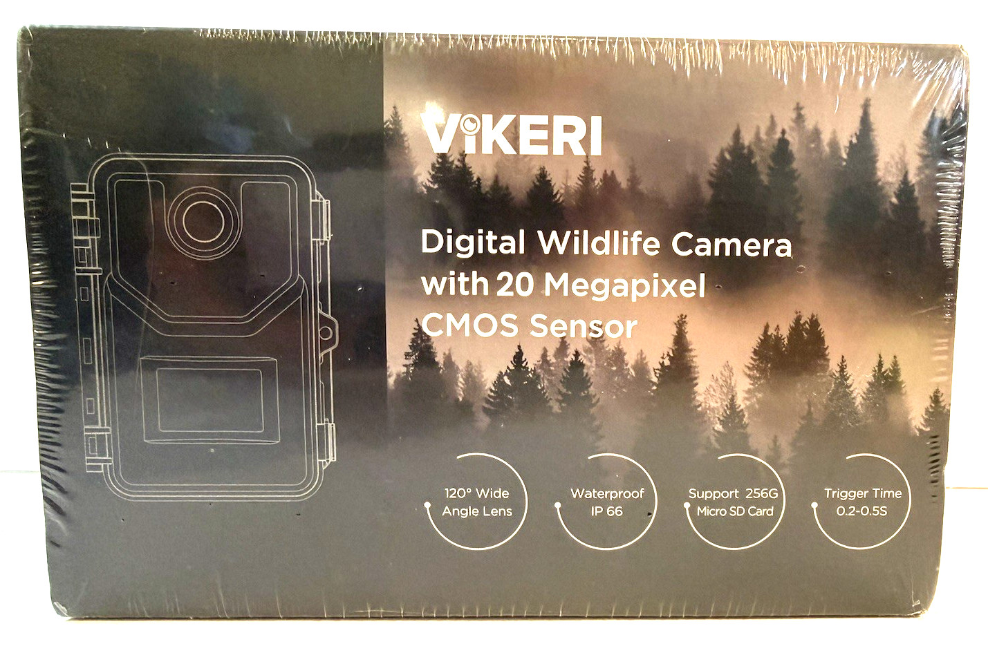 Vikeri Digital Wildlife Camera 20 Megapixel CMOS Sensor-  NEW