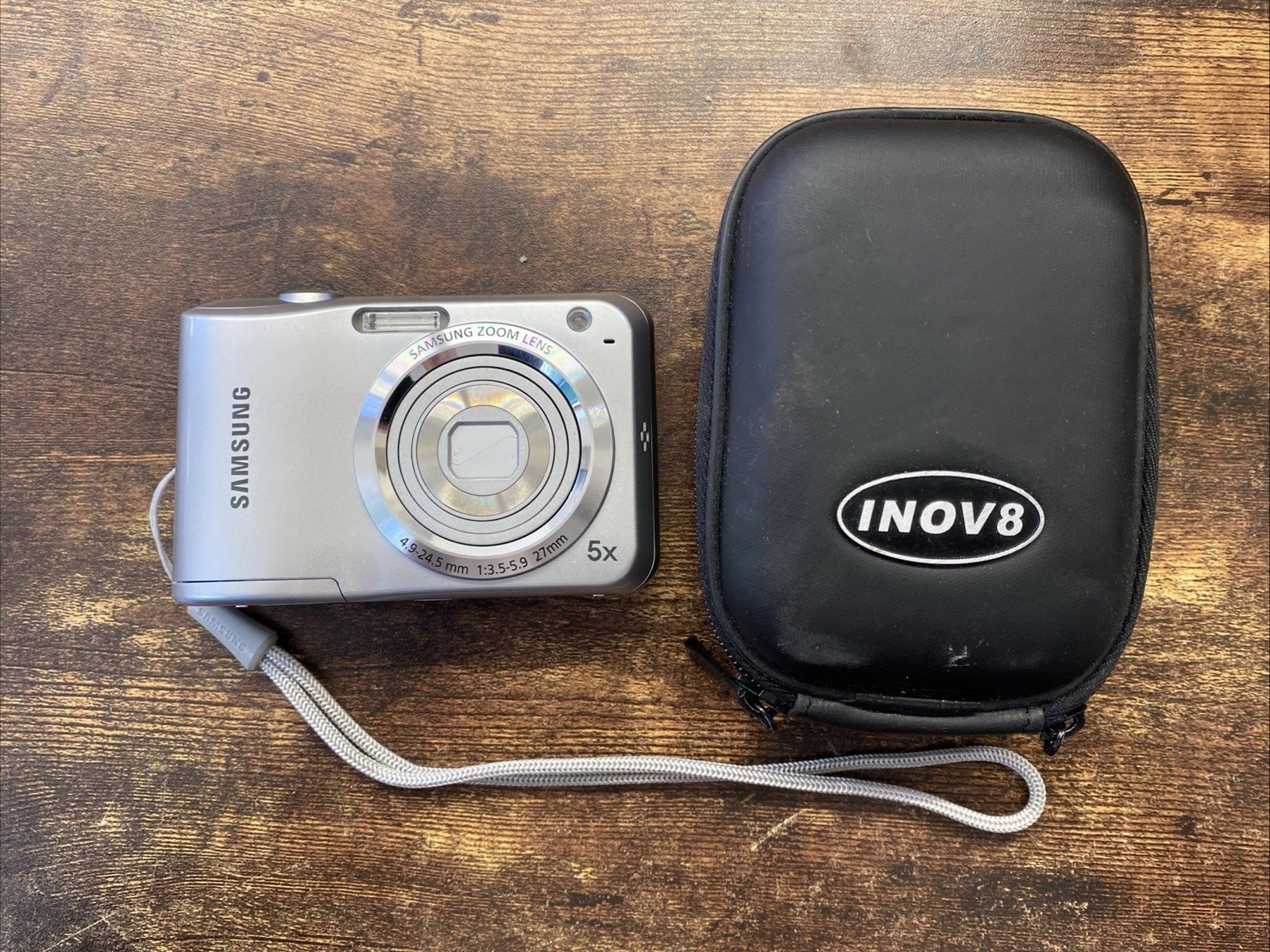 Samsung Compact Digital Camera No Batteries But Does Have A SD Card, Untested