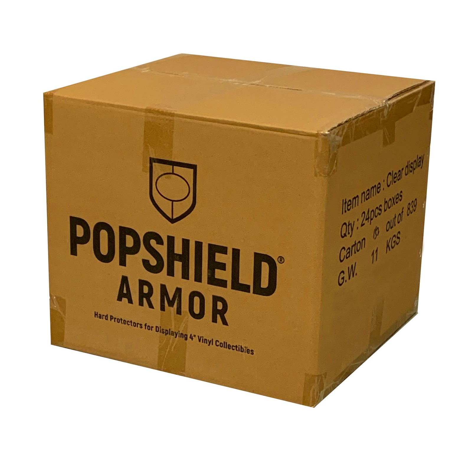 24-Count PopShield Armor Protetor for Standard 4-inch Funko Pop - Sealed Case