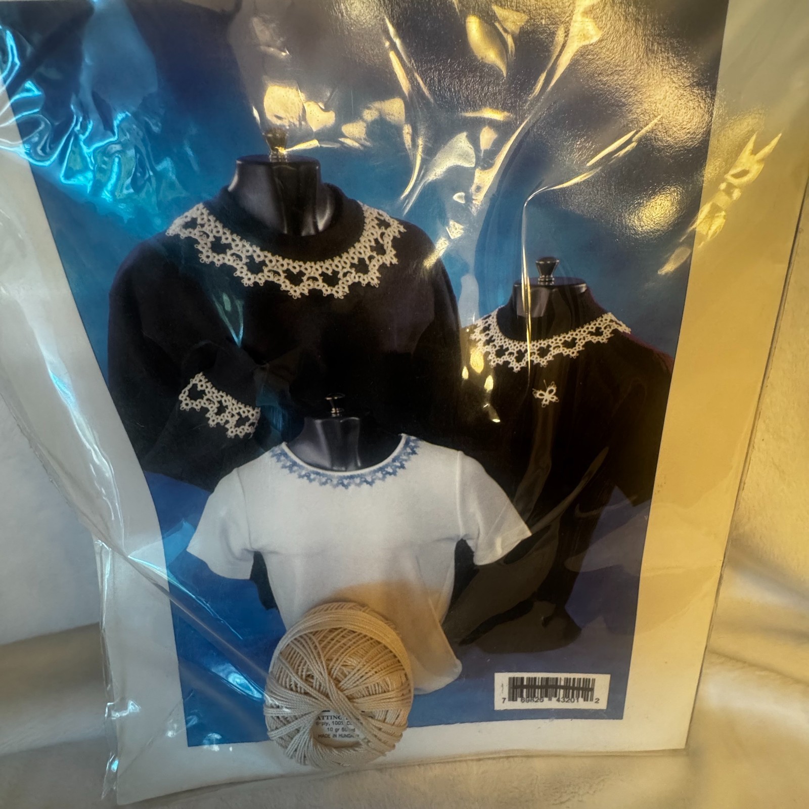 Handy Hands Learn Needle Tatting Step by Step by Barbara Foster #5-0 Needle