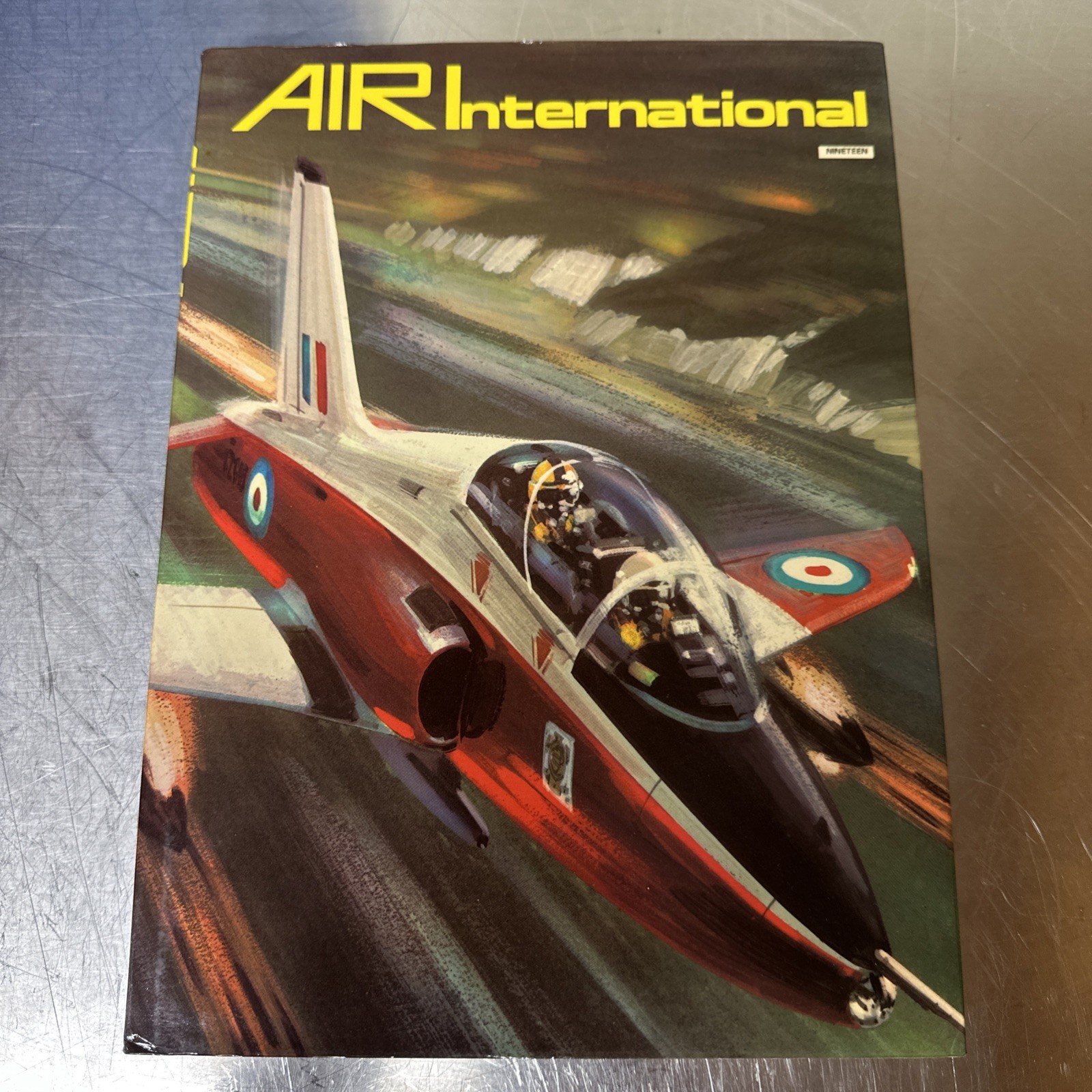 Air International Hardcover Book Volume Nineteen W/Dust Cover ~ Jul-Dec 1980
