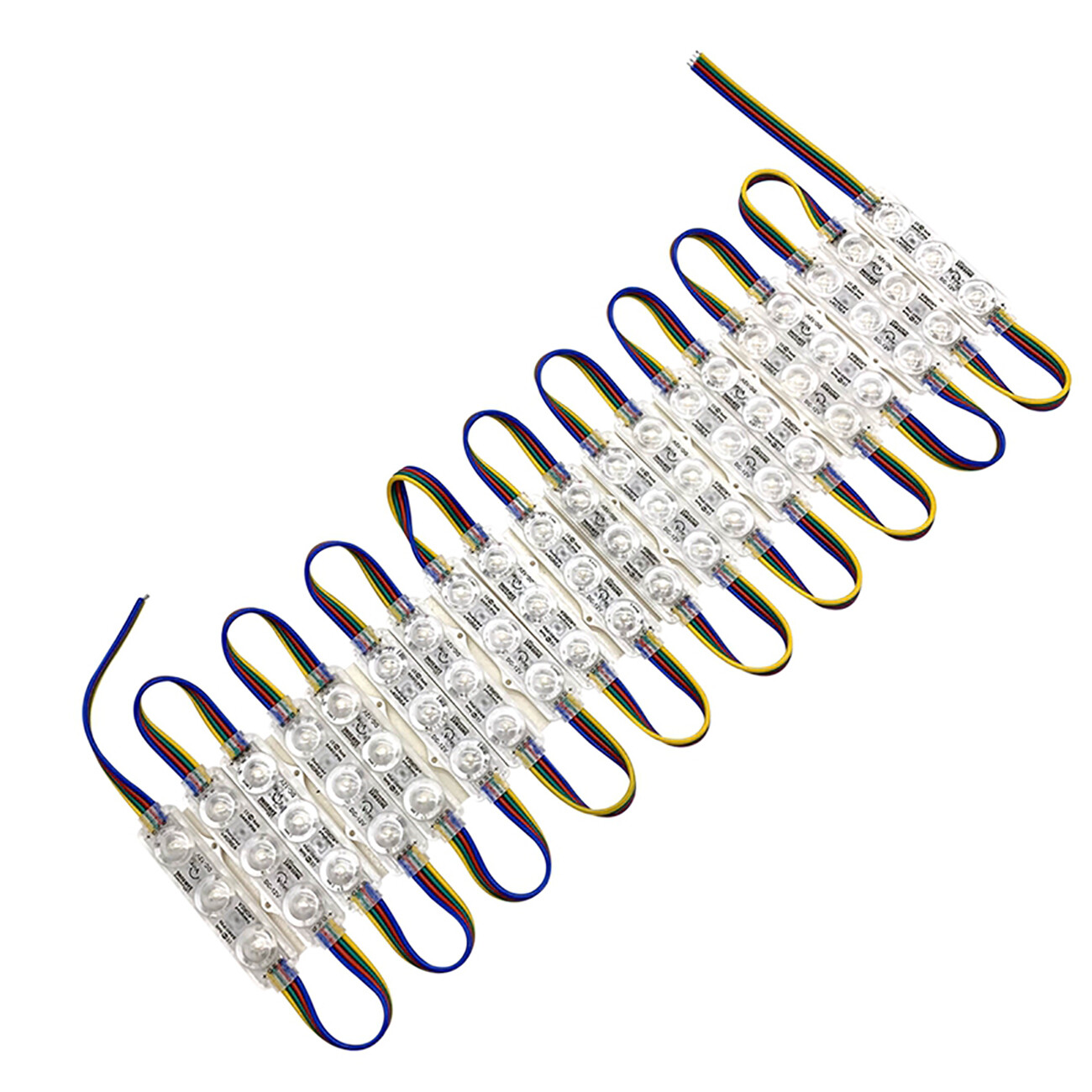 Super Bright 5050 RGB IP65 LED Module Lights Store Front Window +Remote+US POWER