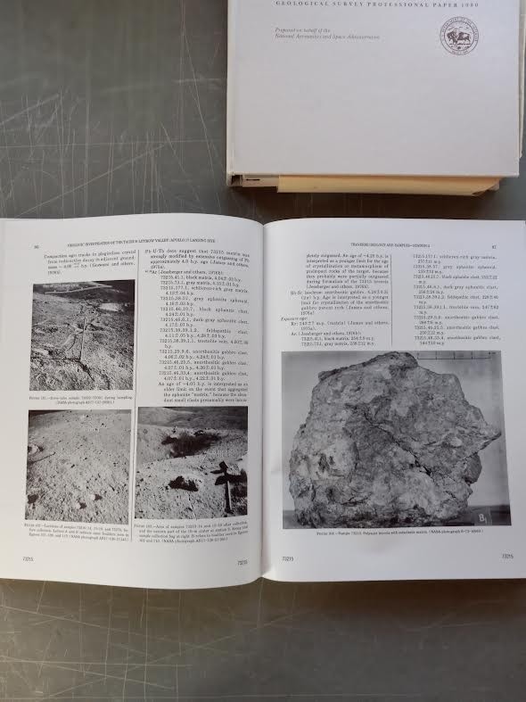 Apollo 17 Landing Site: Investigation of the Taurus-Littrow Valley Paper #1080