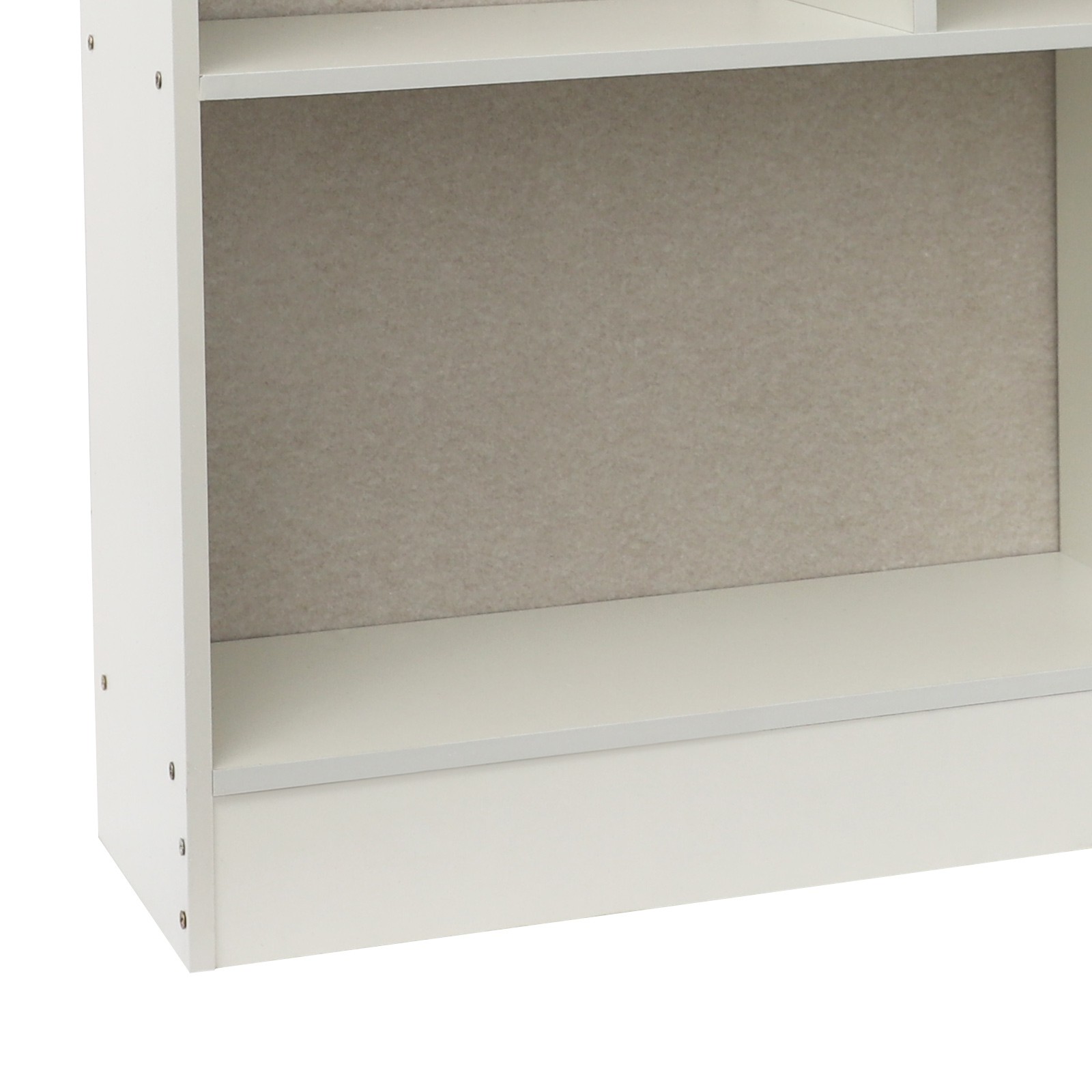 3-tier Open Shelf Bookcase 7 Cubes Storage Shelf For Home Organizer and Display
