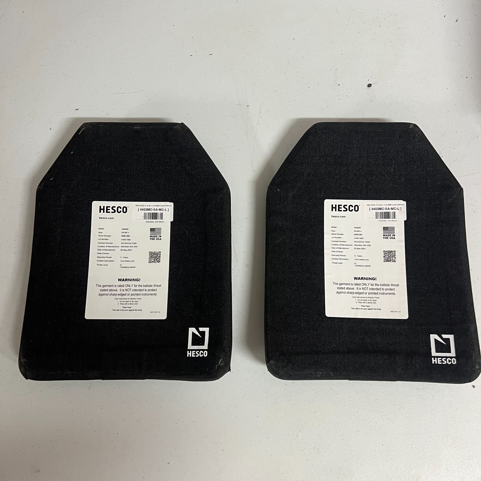 HESCO 4403 Plates Large
