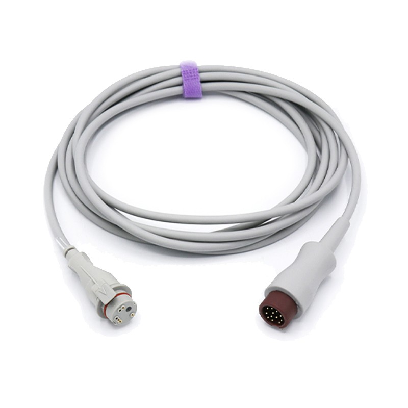 3m 12pin to BD Transducer Adapter IBP Cable for Mindary/Philips Monitor