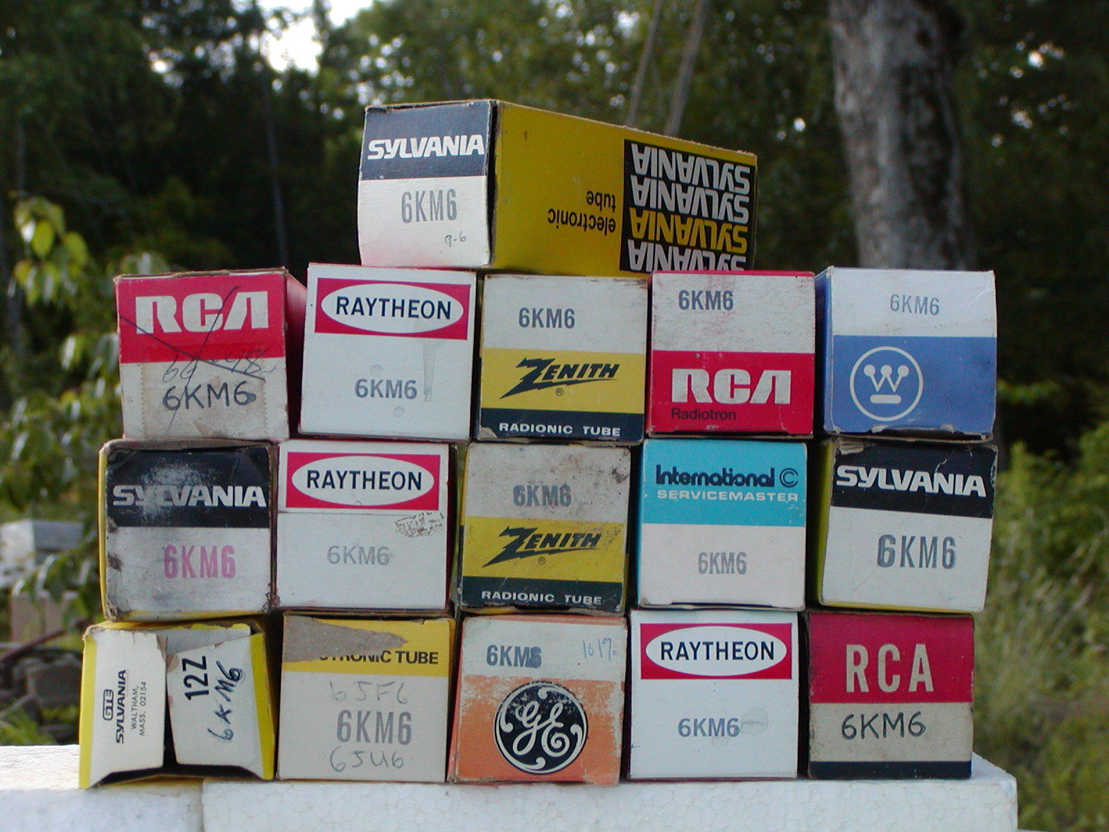 A VINTAGE   6KM6/6JU6/6JF6  NOS/NIB VACUUM TUBE (VARIOUS BRANDS AVAILABLE)