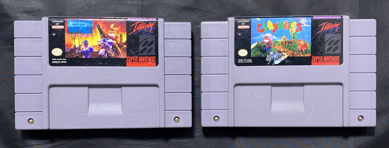 Claymates + C2 Judgment Day Cartridges Only Tested - Authentic