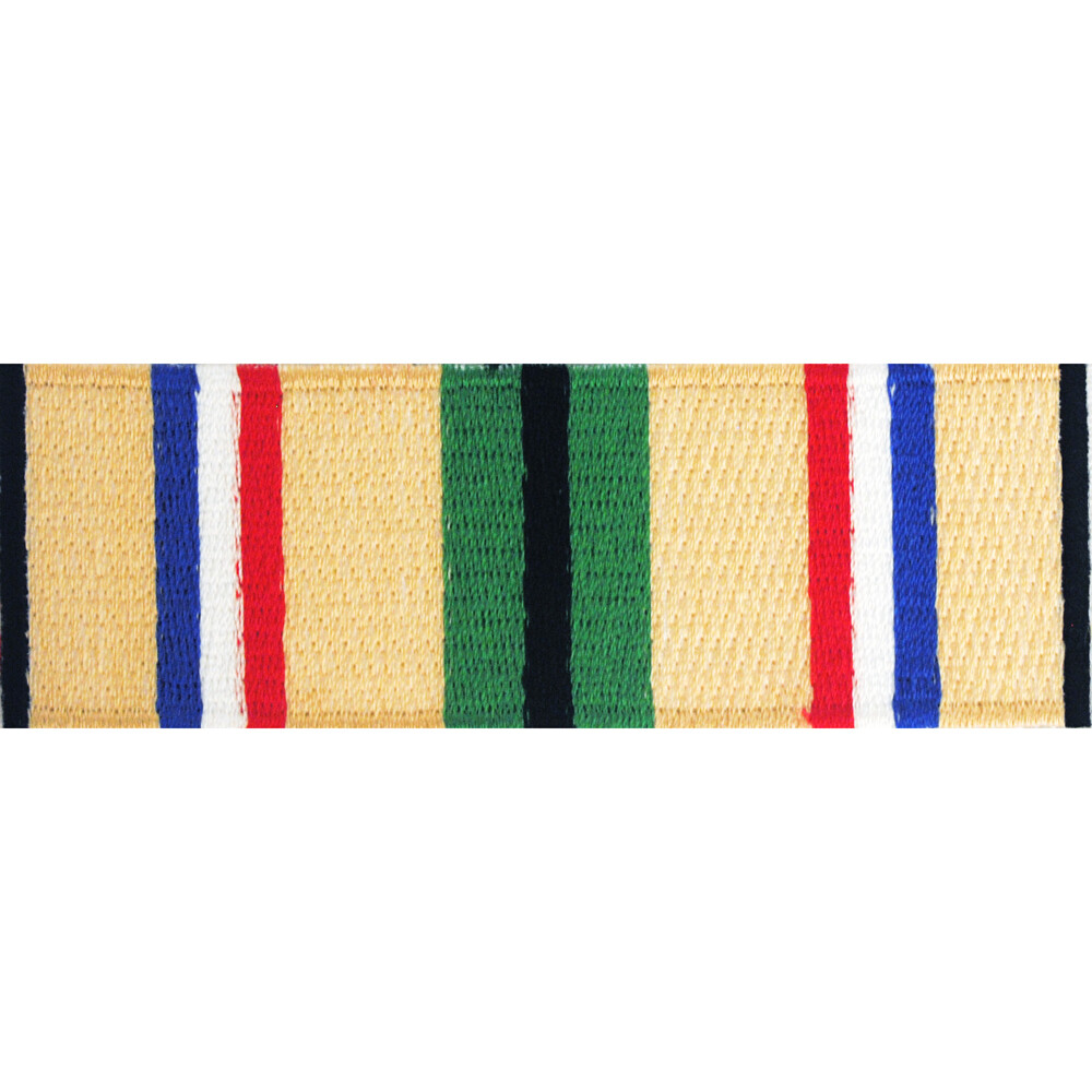 DESERT STORM RIBBON  Embroidered Patch 4-1/4" X 1-1/2"(3193)