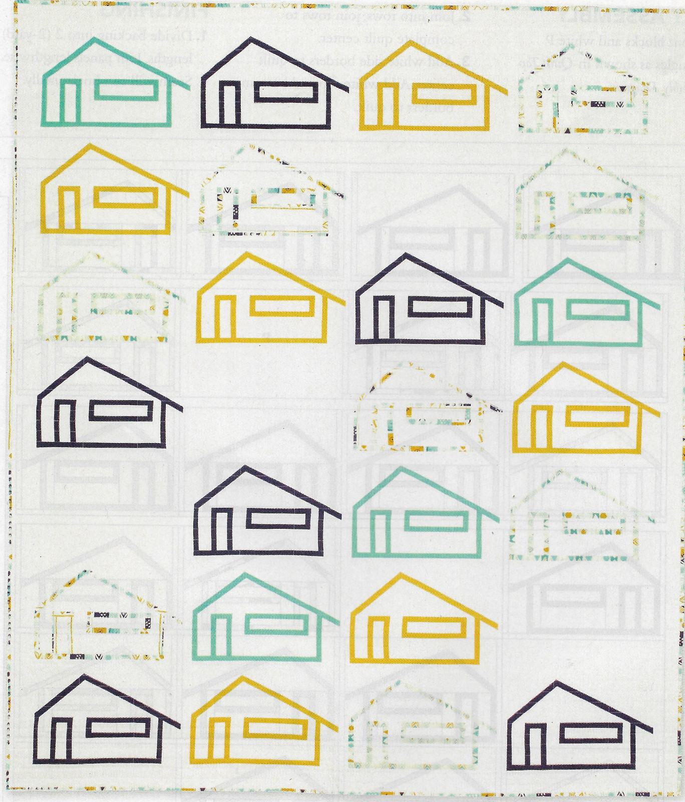 Clerestory Quilt quilting pattern instructions