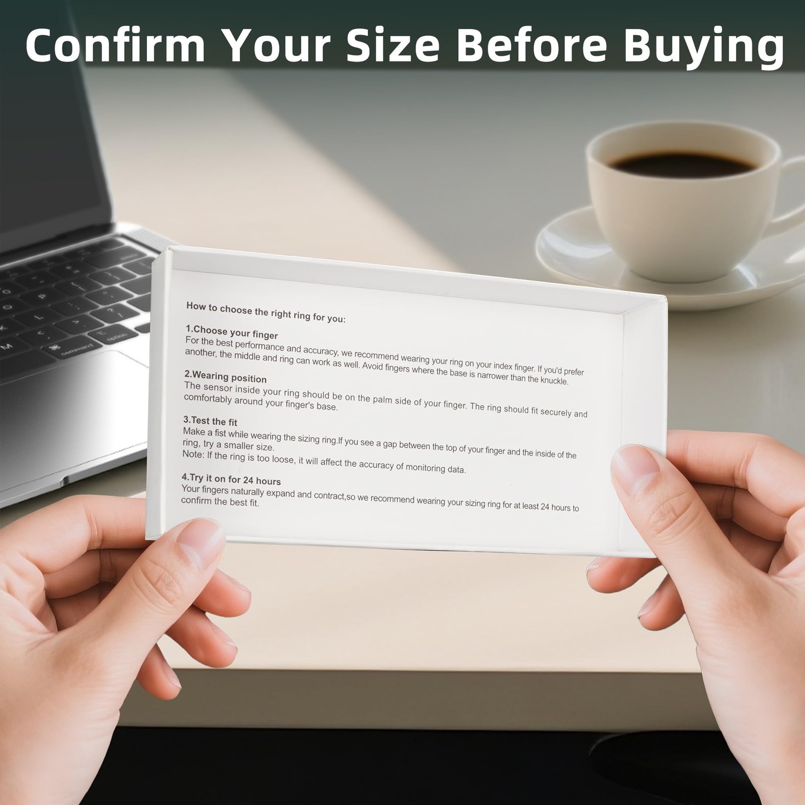 Smart Ring Sizing Kit, Sizer First Before You Buy, 6-13, Sizers