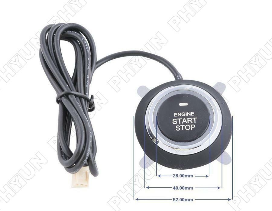 Remote Control Auto Car SUV Keyless Entry Engine Start Button Alarm Warn System