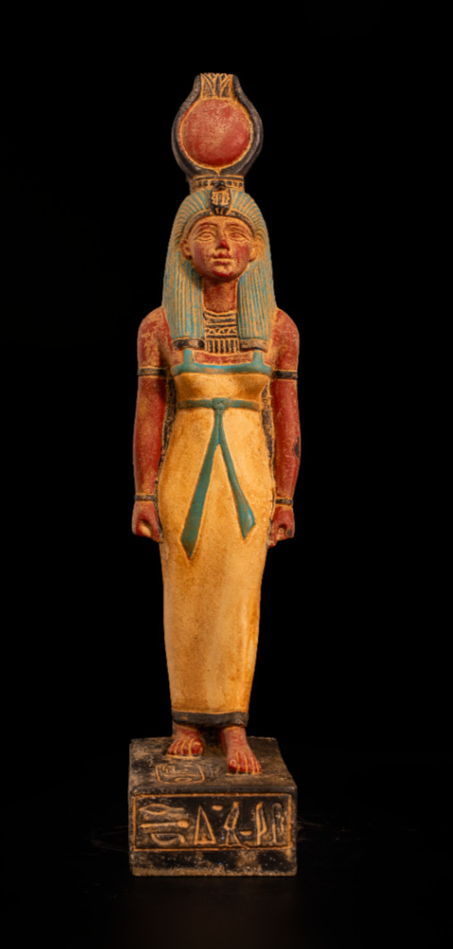 Rare Ancient Egyptian Antiques Queen Isis Goddess of Magic Statue Pharaonic BC