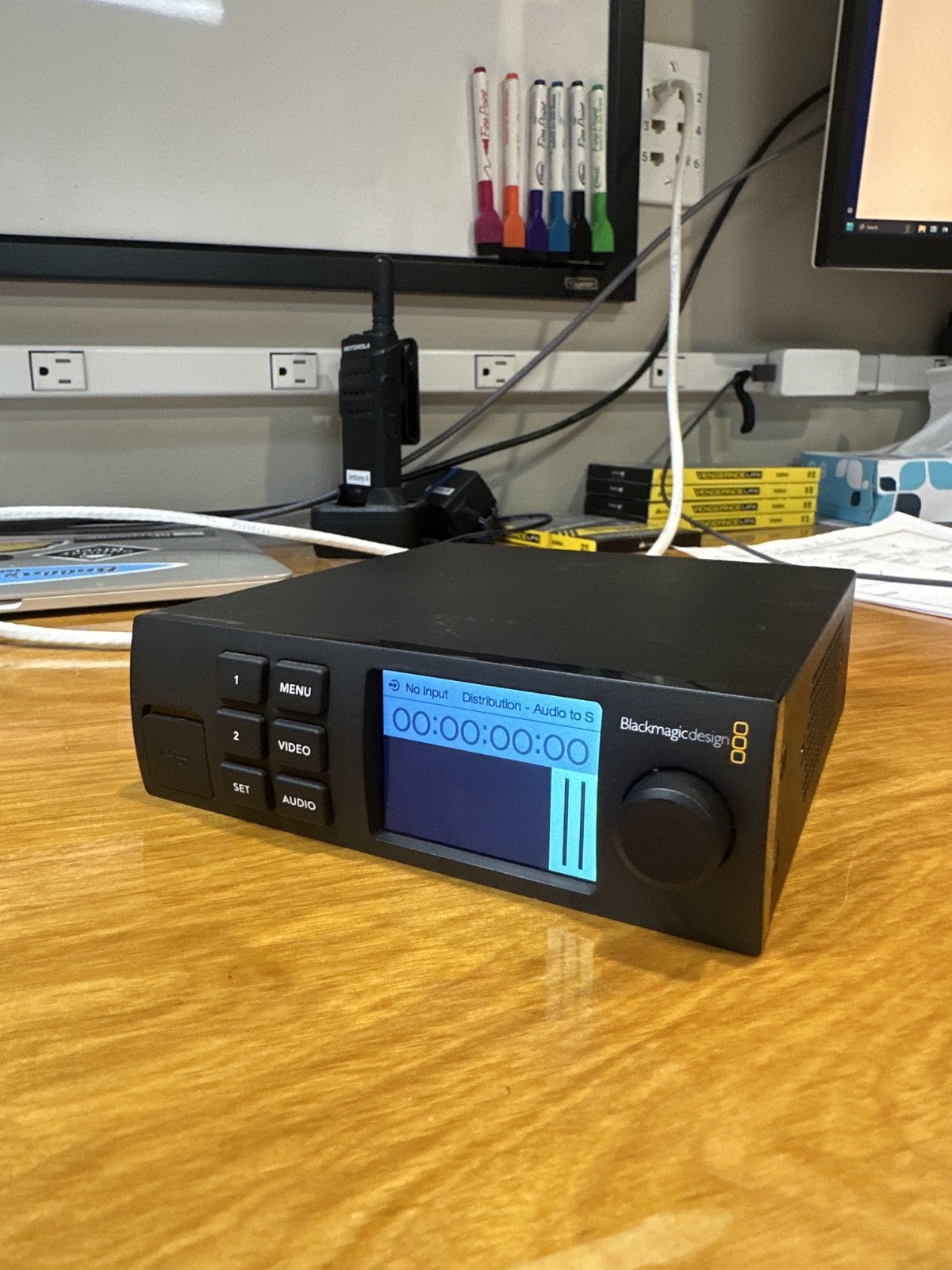 BlackMagic Teranex Mini Audio To SDI 12G FOR PARTS DEFECTIVE