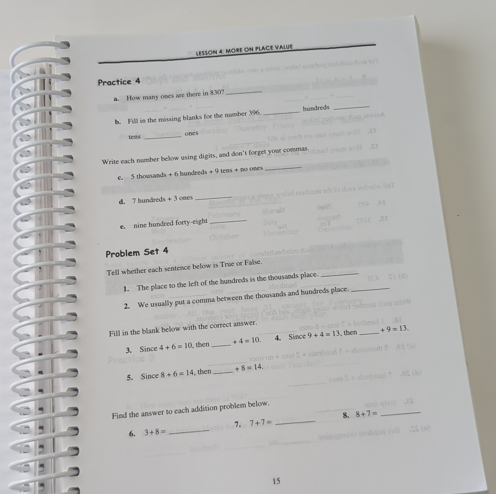 Teaching Textbooks Math 4 Workbook, CD-ROM Set 4 Discs & Answer Booklet - Read!