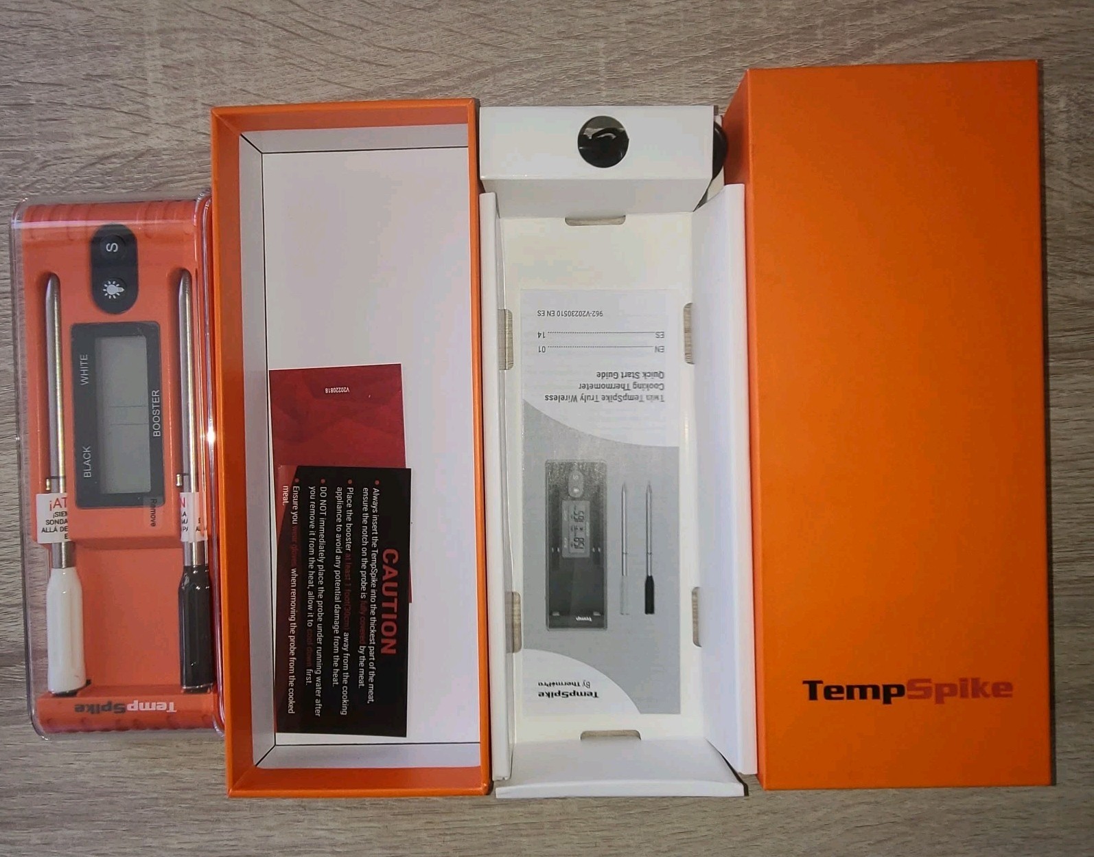 ThermoPro Twin TempSpike II Wireless Bluetooth Thermometer TP962 Open Box
