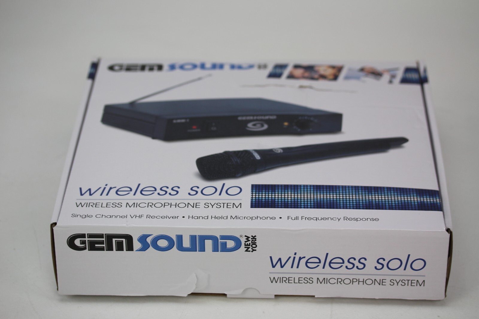 Gemsound Wireless Solo Mic Kit GMW-1 microphone open box