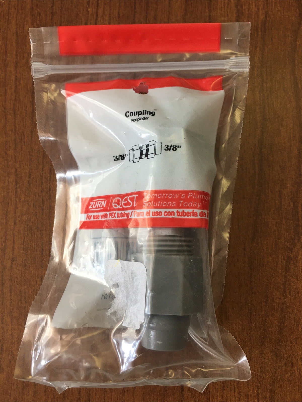WATTS BRASS & TUBULAR QBC22N 3/8x3/8 CTS Coupling