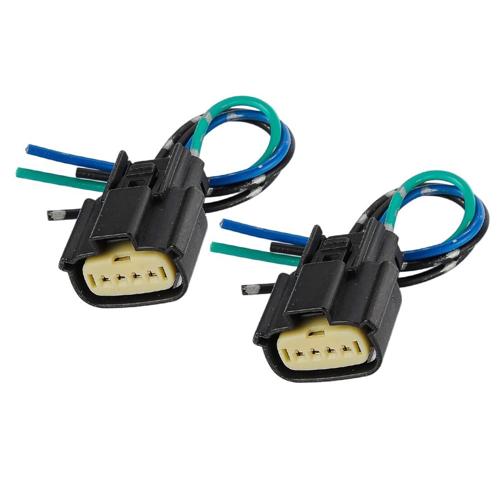 2PCS Fog Lamp Light Connector Harness Plug Fit For Ford F-150 F150 2021-2023