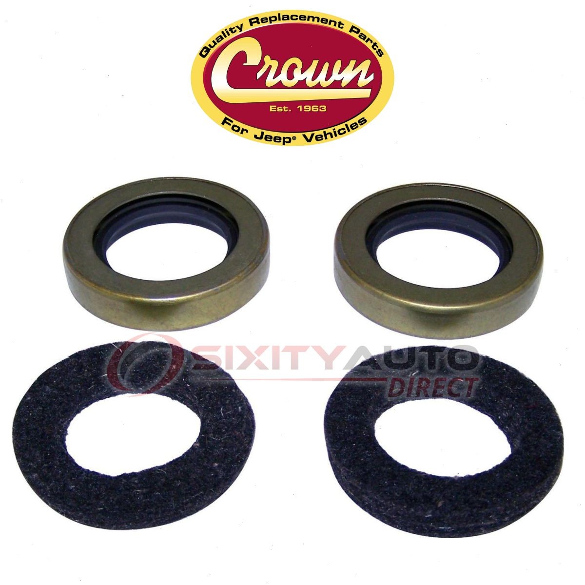 Crown Automotive Transfer Case Slip Yoke for 1965 Jeep J-2600 - Components  yp