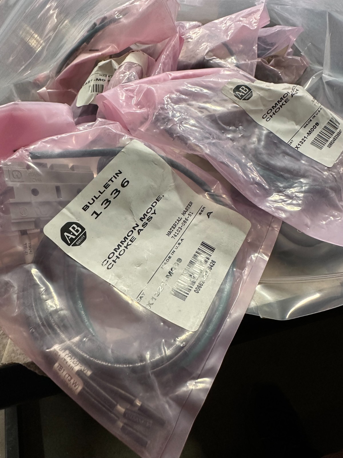 Allen Bradley X1321-M009 BUL 1336 Common Mode Choke Assembly New Surplus