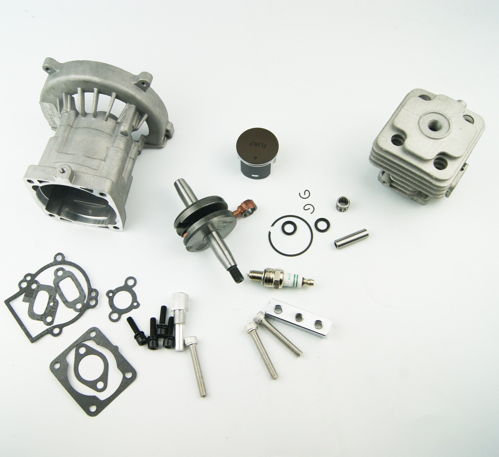 4 bolt 30.5cc cylinder crankcase rebuild engine HPI Rovan KM BAJA 5B 5T Buggy