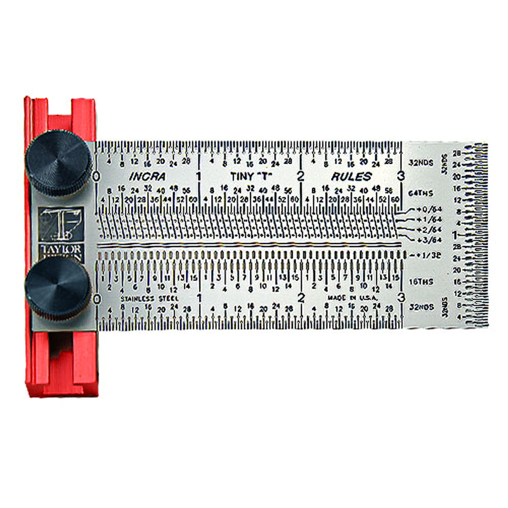 INCRA TINYT03 Precision Tiny T-Rule 3-Inch