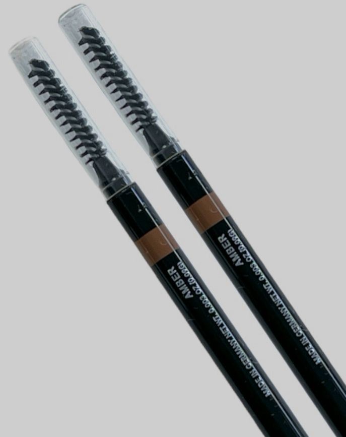 $72 Le Metier De Beaute Precision Brow Micro Pencil Brush | Amber - 2 Pack
