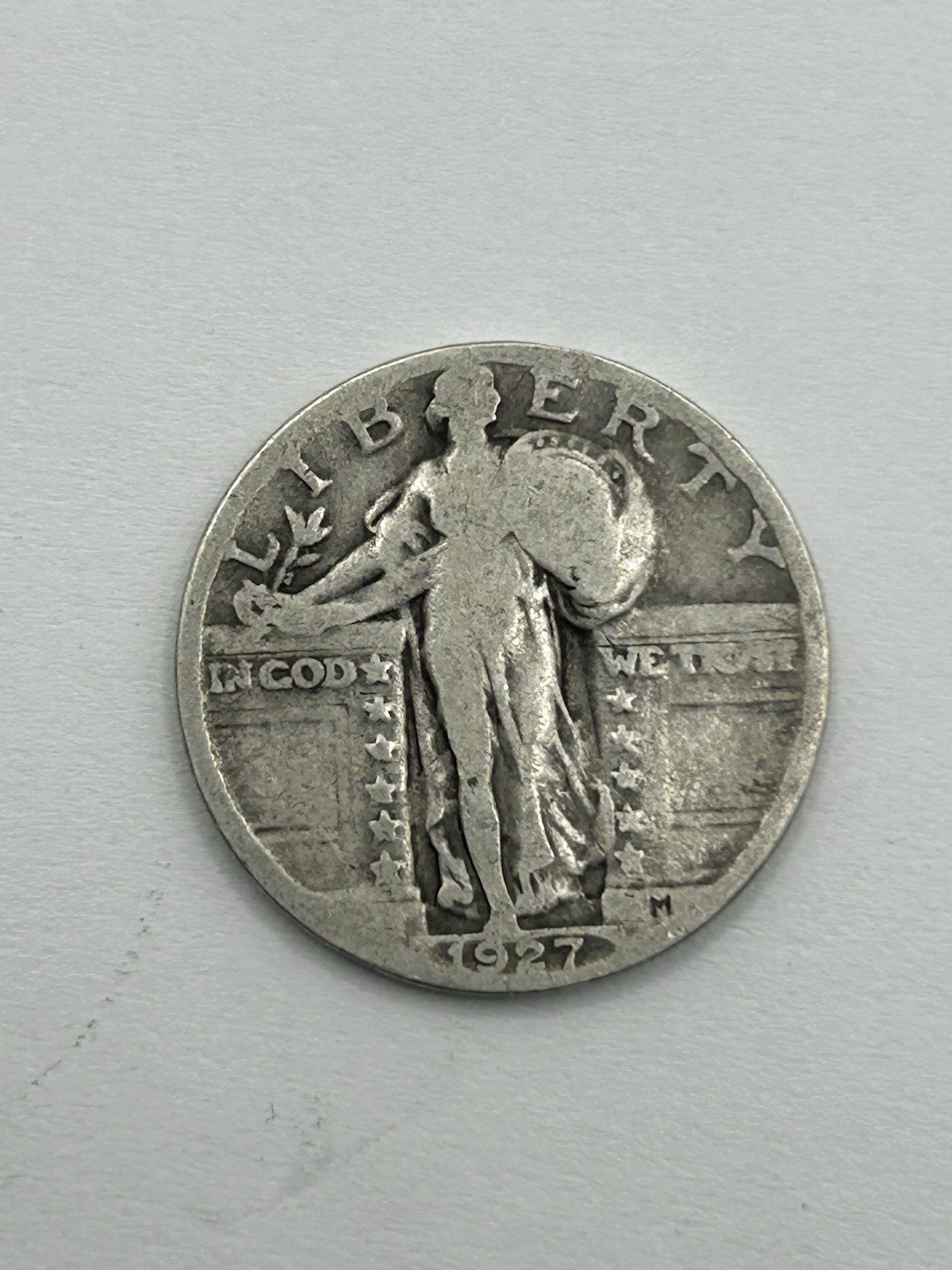 1927 Standing Liberty Quarter VG
