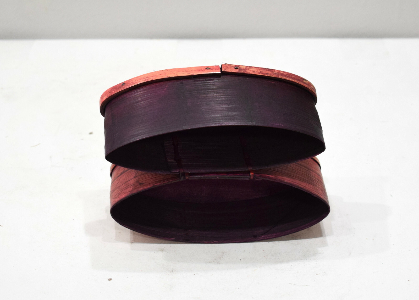 Boxes Assorted Indonesian Bamboo Oval Boxes