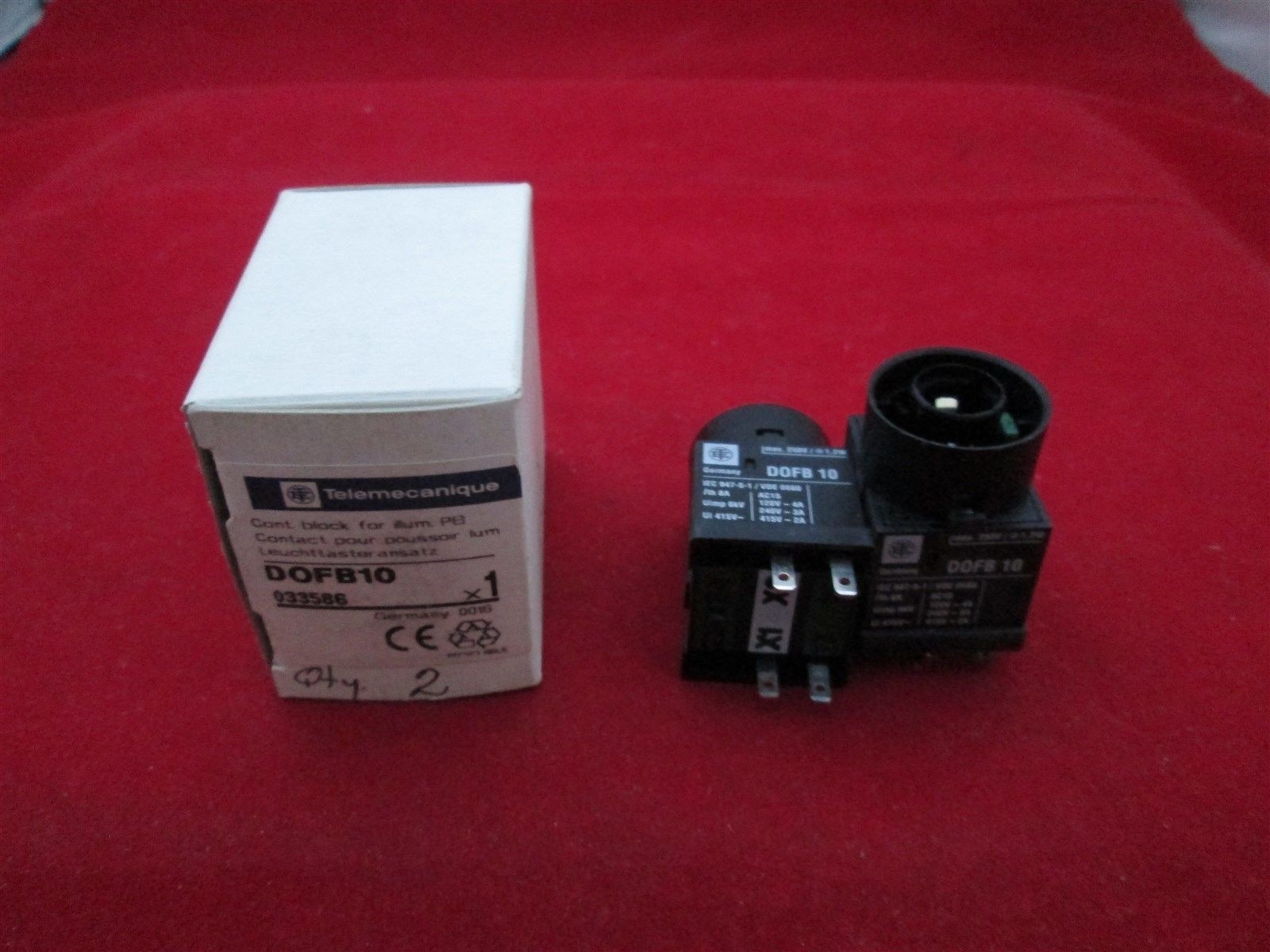 Telemecanique Contact Block DOFB 10 Lot 2 new