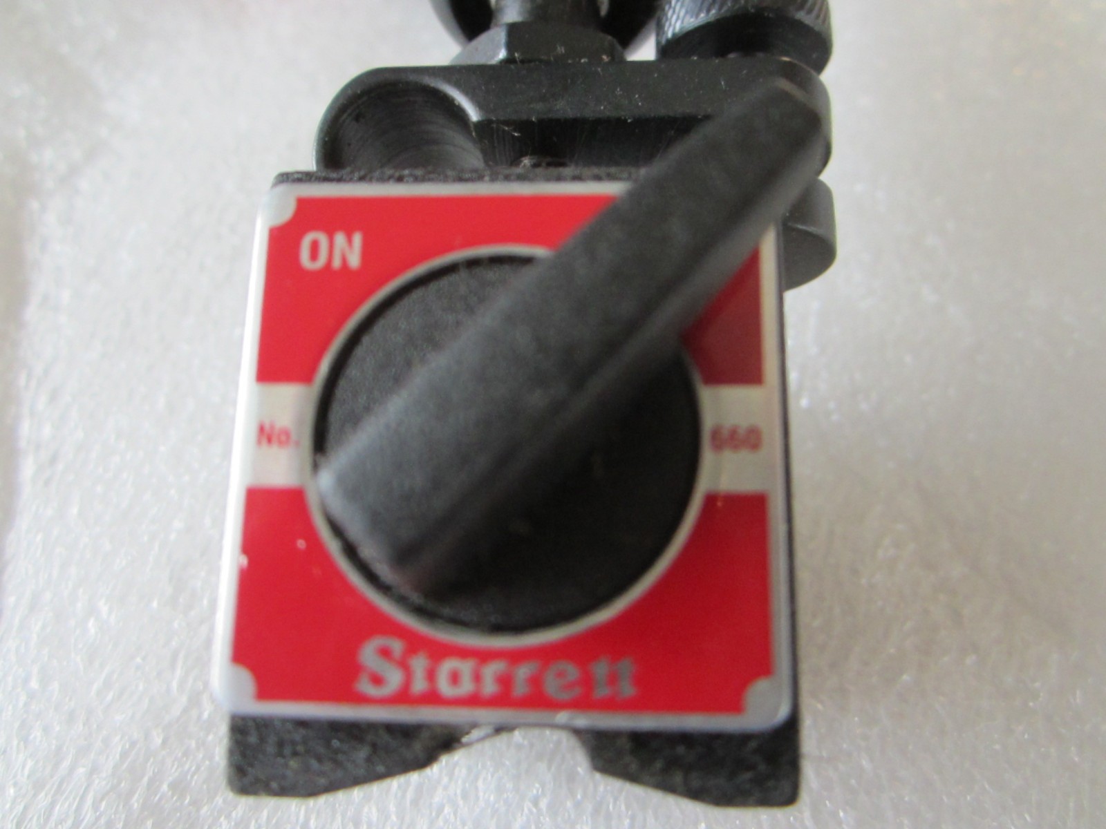 STARRETT 660 MAGNETIC BASE INDICATOR HOLDER POST ASSEMBLY