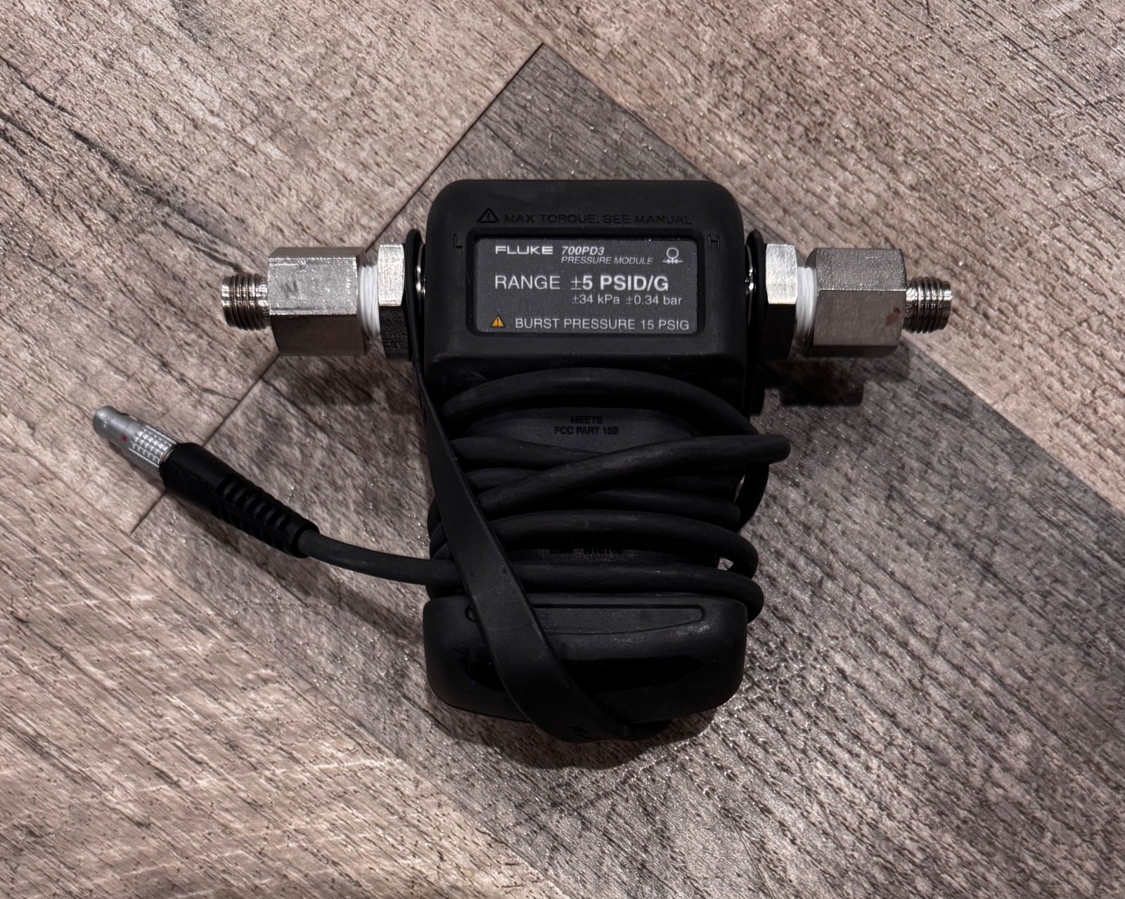 Fluke 700PD3 Pressure Module
