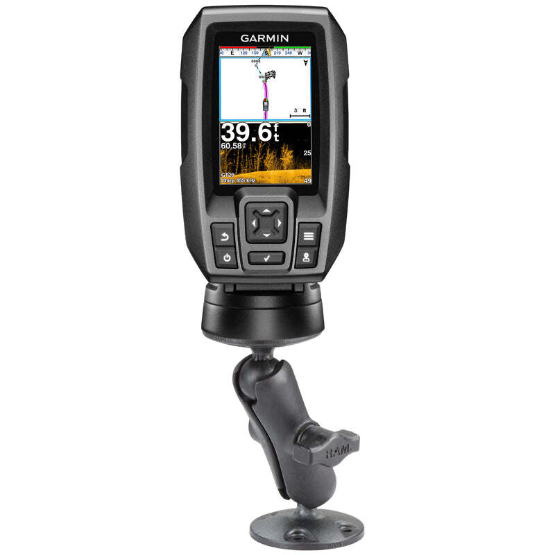 RAP-B-101U-G4 RAM Composite Double Ball Mount with Hardware...
