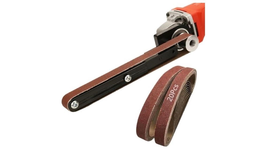 Belt Sander Attachment for Angle Grinder,  Bandfile Sander Adapter 5/8-11
