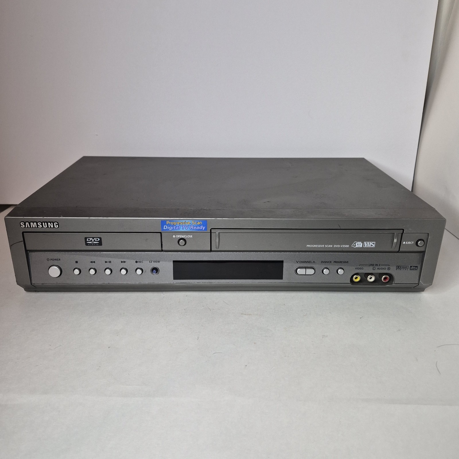 Samsung DVD-V3500 Combo VCR DVD PARTS OR REPAIR ONLY DVD Doesn't Work VCR Does